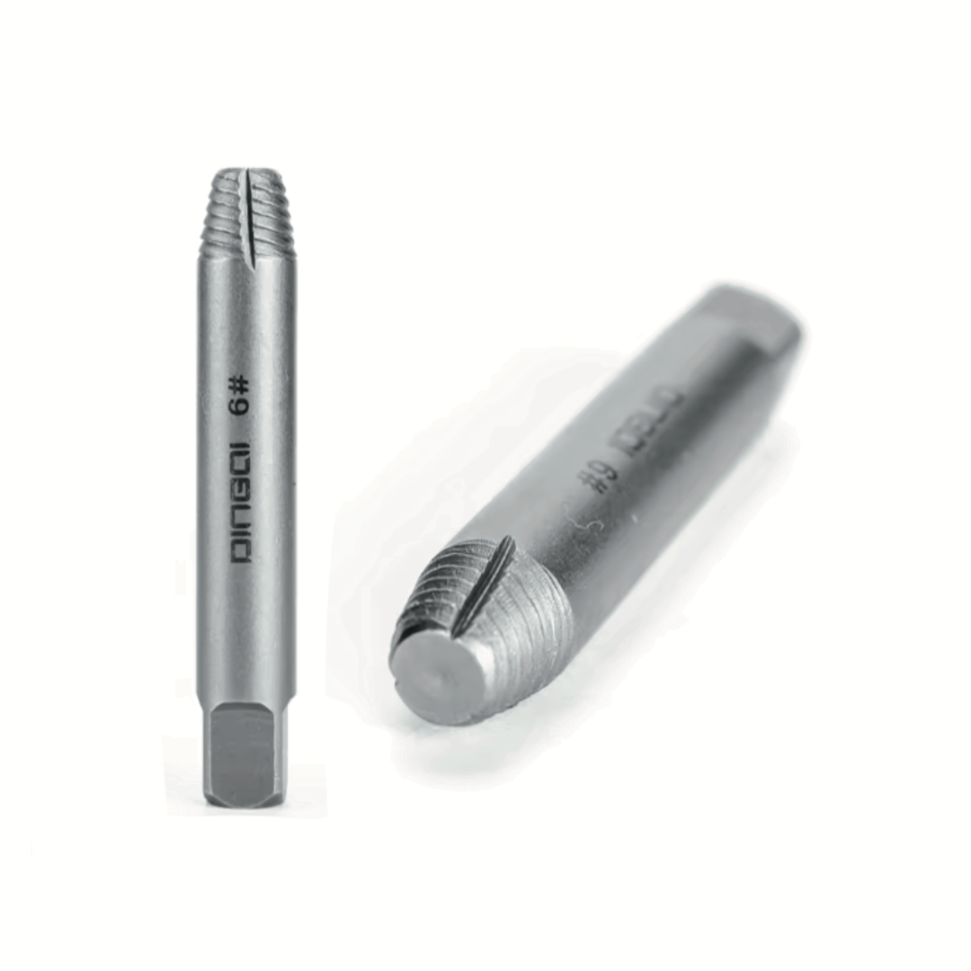 Extractor de Tornillos Dañados 6 piezas (1/8-3/4” | 3mm-20mm) – DINGQI